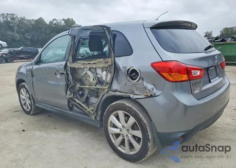 2014 Mitsubishi Outlander Sport Es z USA, uszkodzony, nr VIN 4A4AP3AU0EE026085